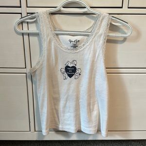 Brandy Melville sweet as heaven tank top